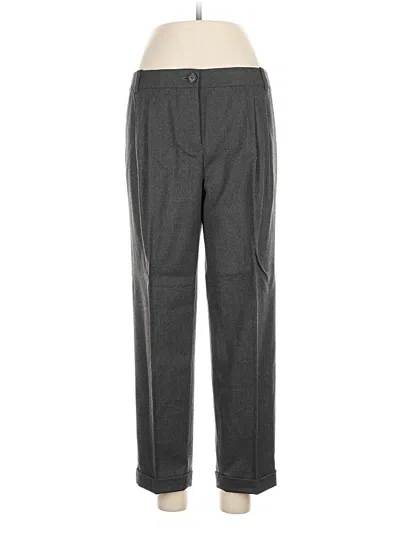 Pre-owned Jcrew Wool Pants In Gray