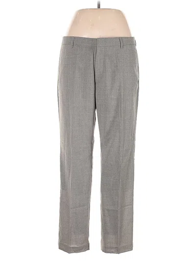 Pre-owned Jcrew Wool Pants In Gray