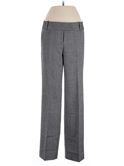 Pre-owned Jcrew Wool Pants In Gray
