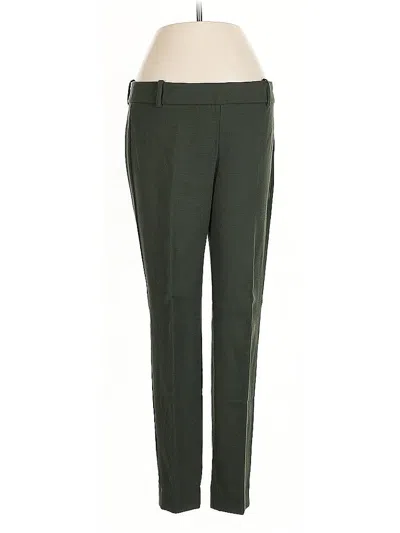 Pre-owned Jcrew Wool Pants In Green