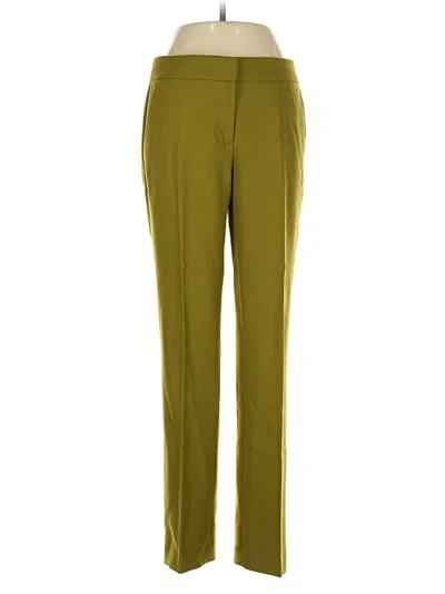 Pre-owned Jcrew Wool Pants In Green