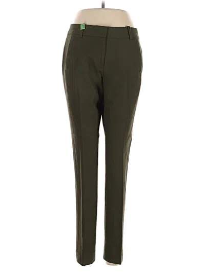 Pre-owned Jcrew Wool Pants In Green