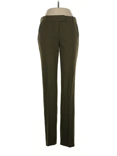 Pre-owned Jcrew Wool Pants In Green
