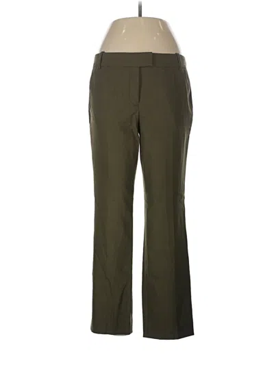 Pre-owned Jcrew Wool Pants In Green