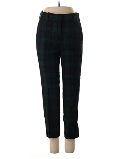 Pre-owned Jcrew Wool Pants In Green