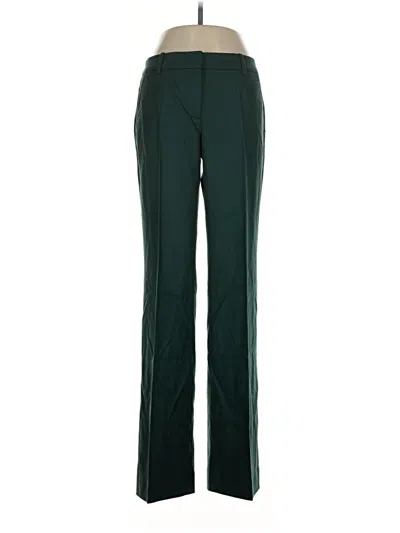 Pre-owned Jcrew Wool Pants In Green