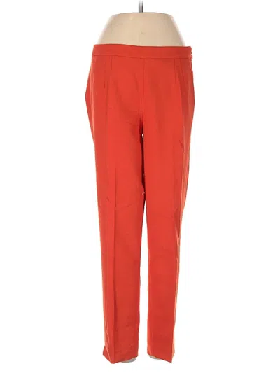 Pre-owned Jcrew Wool Pants In Orange