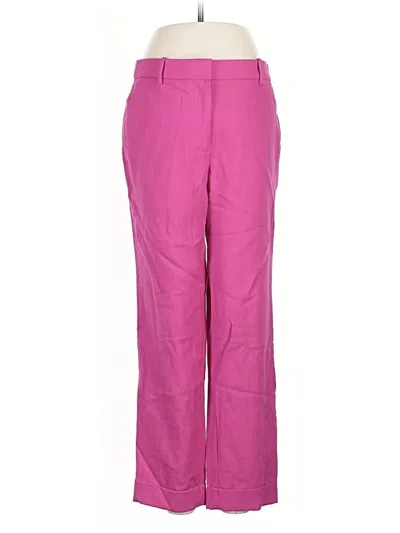 Pre-owned Jcrew Wool Pants In Pink