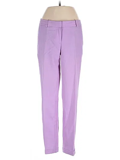 Pre-owned Jcrew Wool Pants In Purple