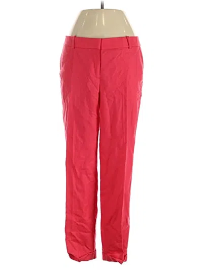 Pre-owned Jcrew Wool Pants In Red