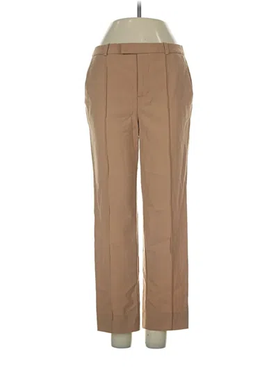 Pre-owned Jcrew Wool Pants In Tan