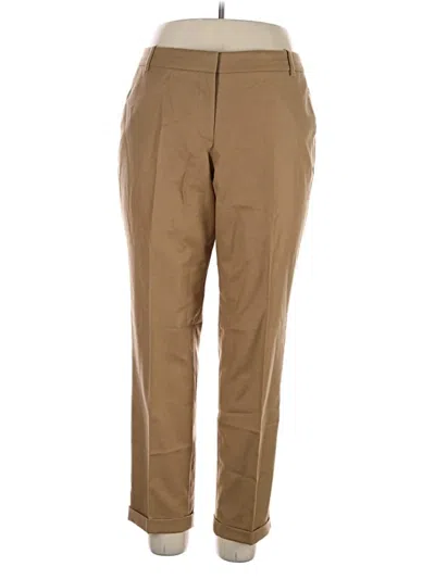 Pre-owned Jcrew Wool Pants In Tan