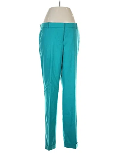 Pre-owned Jcrew Wool Pants In Teal