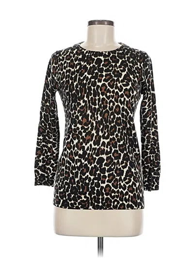 Pre-owned Jcrew Wool Pullover Sweater In Black