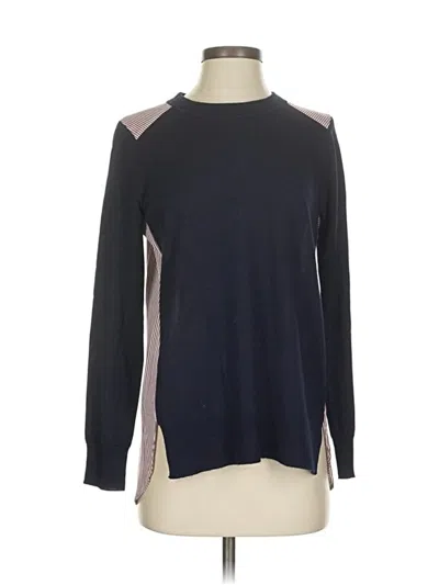 Pre-owned Jcrew Wool Pullover Sweater In Black