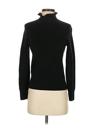 Pre-owned Jcrew Wool Pullover Sweater In Black