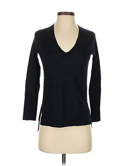 Pre-owned Jcrew Wool Pullover Sweater In Black