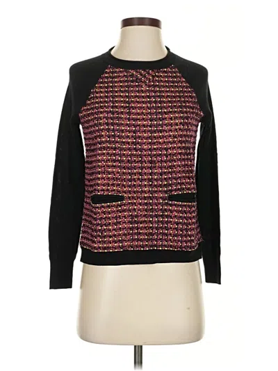 Pre-owned Jcrew Wool Pullover Sweater In Black