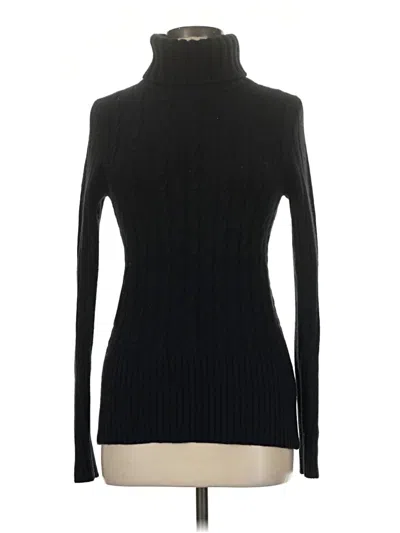 Pre-owned Jcrew Wool Pullover Sweater In Black