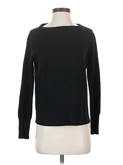 Pre-owned Jcrew Wool Pullover Sweater In Black