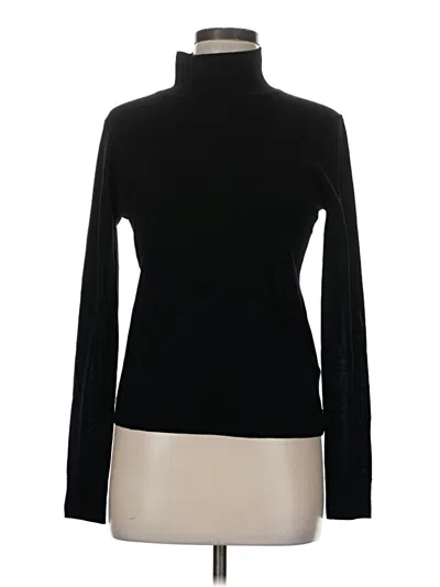 Pre-owned Jcrew Wool Pullover Sweater In Black