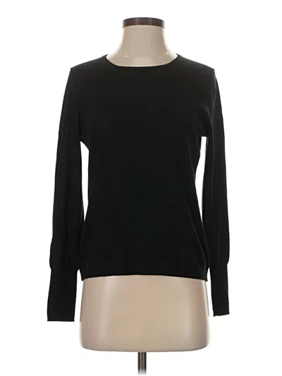 Pre-owned Jcrew Wool Pullover Sweater In Black