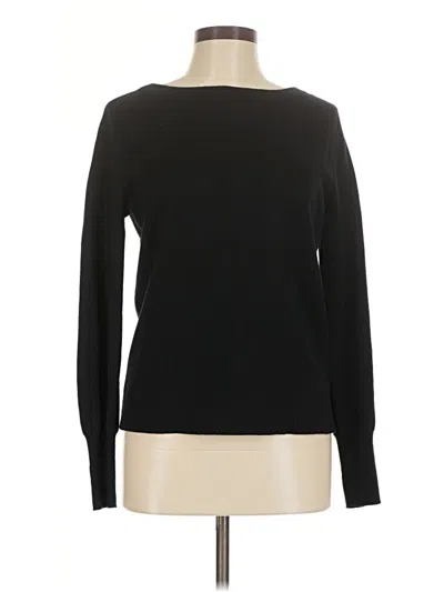 Pre-owned Jcrew Wool Pullover Sweater In Black