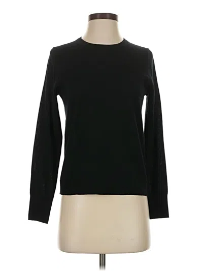 Pre-owned Jcrew Wool Pullover Sweater In Black
