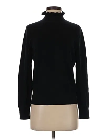 Pre-owned Jcrew Wool Pullover Sweater In Black