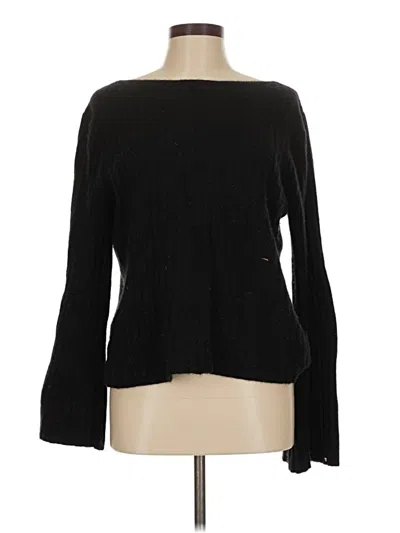 Pre-owned Jcrew Wool Pullover Sweater In Black