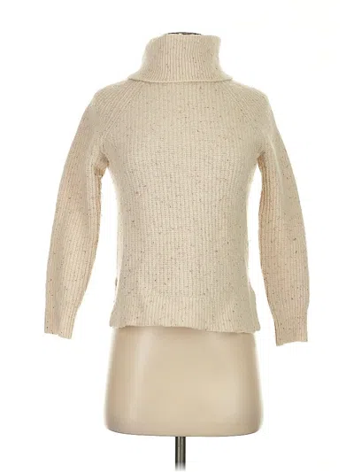 Pre-owned Jcrew Wool Pullover Sweater In Brown