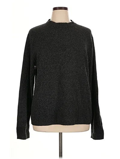 Pre-owned Jcrew Wool Pullover Sweater In Gray