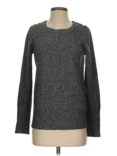 Pre-owned Jcrew Wool Pullover Sweater In Gray