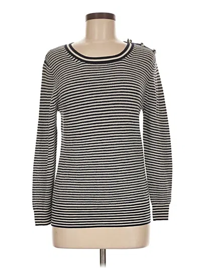 Pre-owned Jcrew Wool Pullover Sweater In Gray