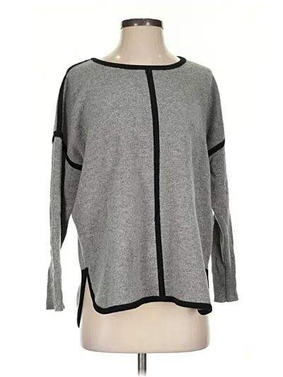 Pre-owned Jcrew Wool Pullover Sweater In Gray