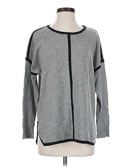 Pre-owned Jcrew Wool Pullover Sweater In Gray