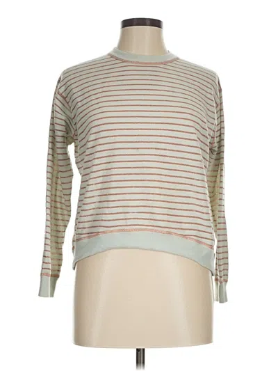Pre-owned Jcrew Wool Pullover Sweater In Ivory
