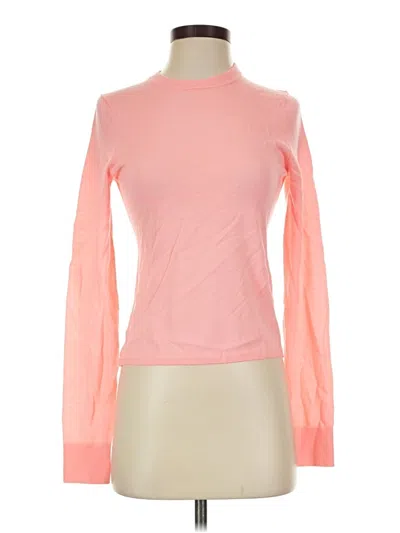 Jcrew Long Sleeve Turtleneck In Pink