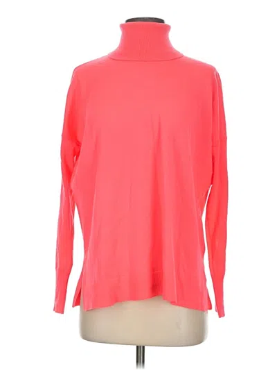 Pre-owned Jcrew Wool Pullover Sweater In Red