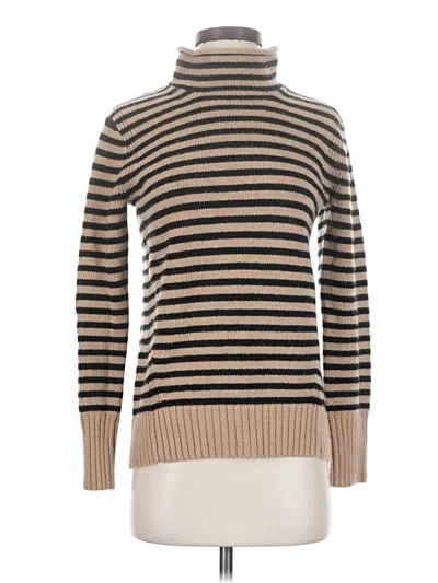 Pre-owned Jcrew Wool Pullover Sweater In Tan