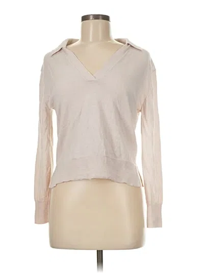 Pre-owned Jcrew Wool Pullover Sweater In Tan