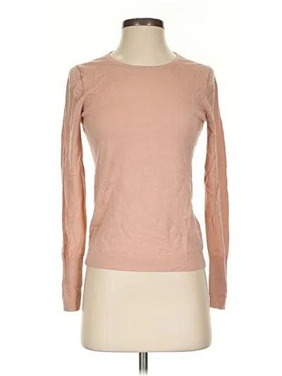 Pre-owned Jcrew Wool Pullover Sweater In Tan