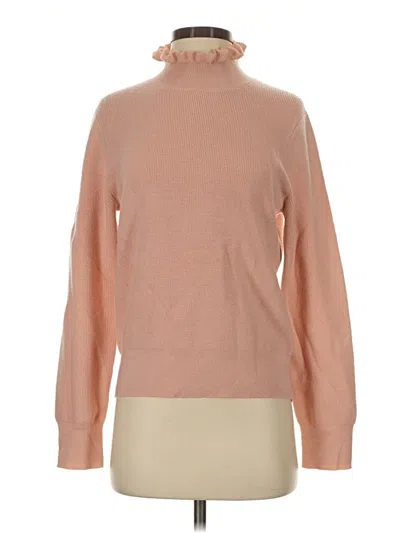 Pre-owned Jcrew Wool Pullover Sweater In Tan
