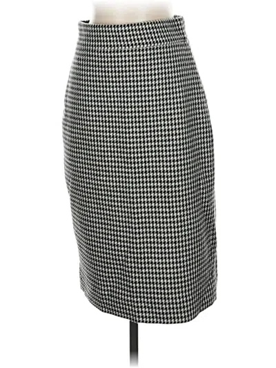 Pre-owned Jcrew Wool Skirt In Black