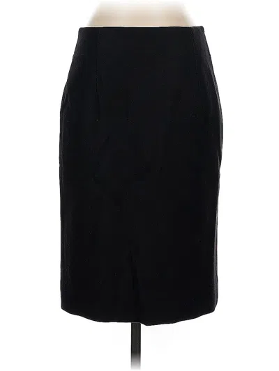 Jcrew Wool Skirt In Black