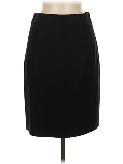 Pre-owned Jcrew Wool Skirt In Black