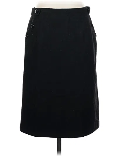 Jcrew Wool Skirt In Black