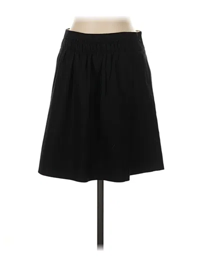 Pre-owned Jcrew Wool Skirt In Black
