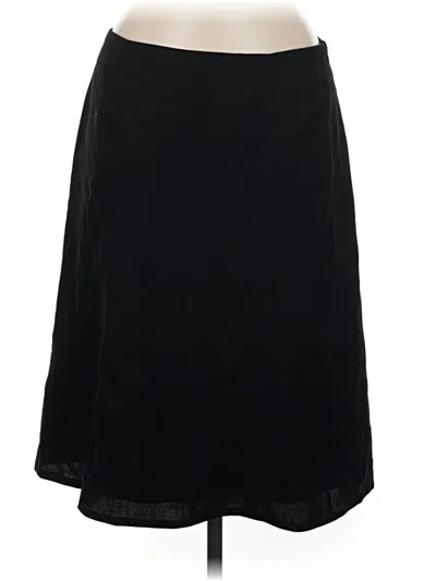 Pre-owned Jcrew Wool Skirt In Black