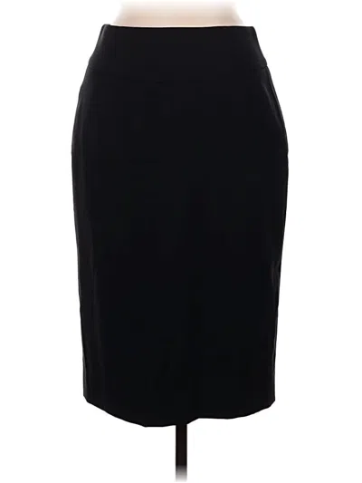 Pre-owned Jcrew Wool Skirt In Black